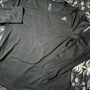 Adidas Running Women's Black Long Sleeve Shirt